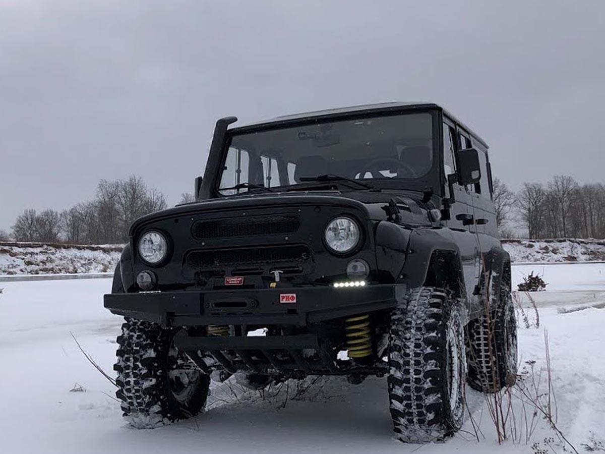 Заезд на внедорожниках в Мытищи
