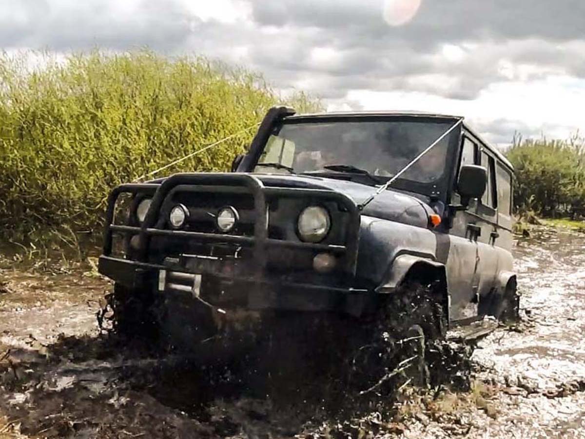 Заезд на внедорожниках в Мытищи